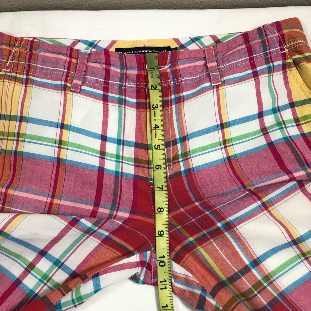 Ralph Lauren Sport Cotton Rainbow Summer Beach Cruise Golf Bermuda Shorts 8 - Picture 12 of 14